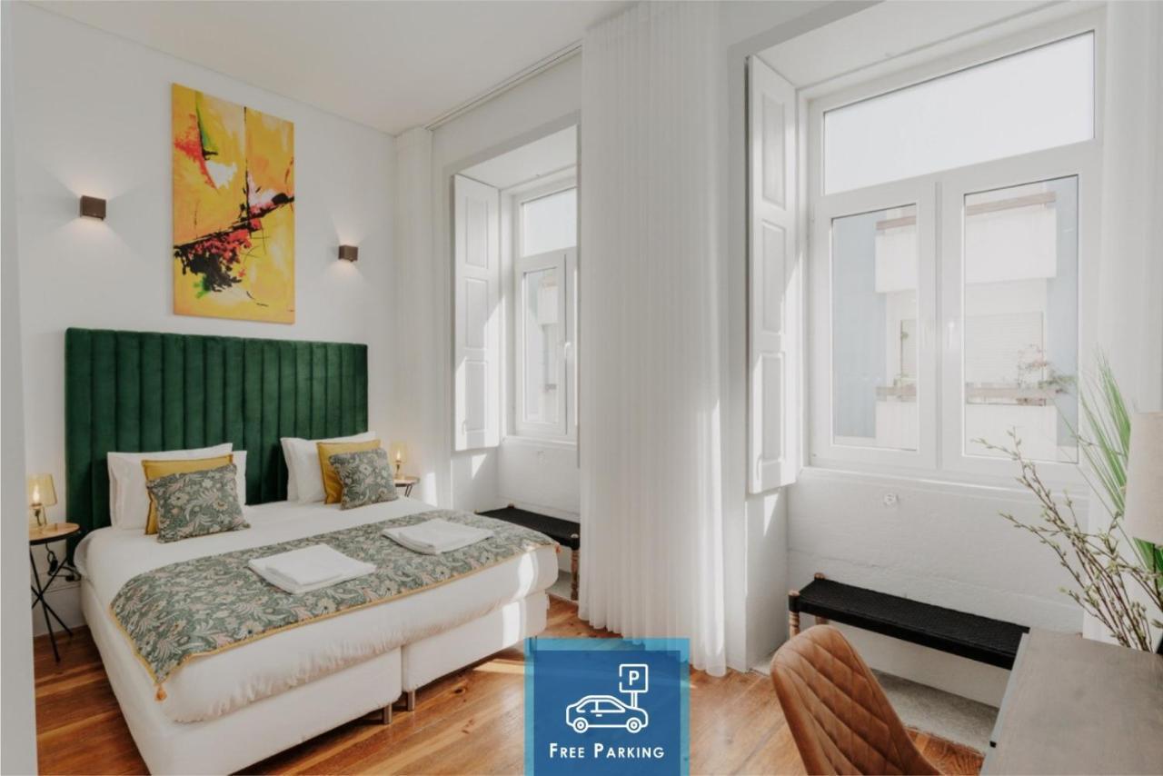 Ferienwohnung Bicycle Luxury House, Parking, Downtown Near Metro Porto Exterior foto